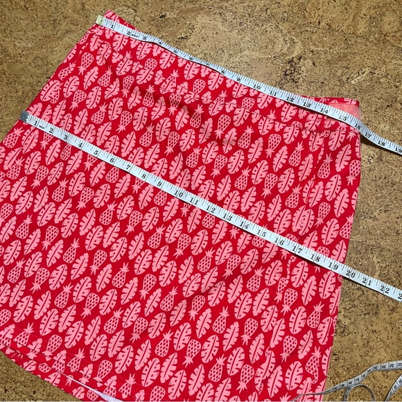 Rip Skirt Hawaii Cover Up Activewear Wrap Skirt In Red & Pink Sz S - Picture 12 of 13